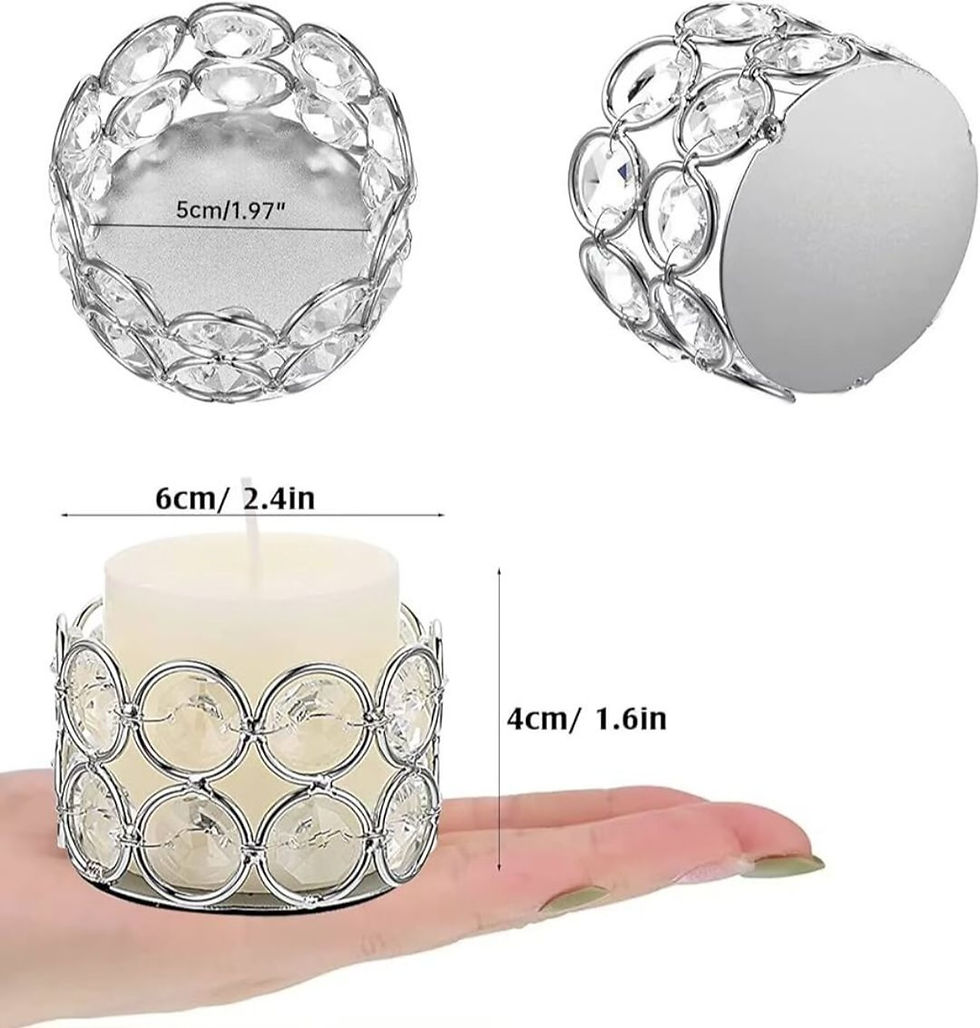 Thumbnail: Crystal Candle Holder