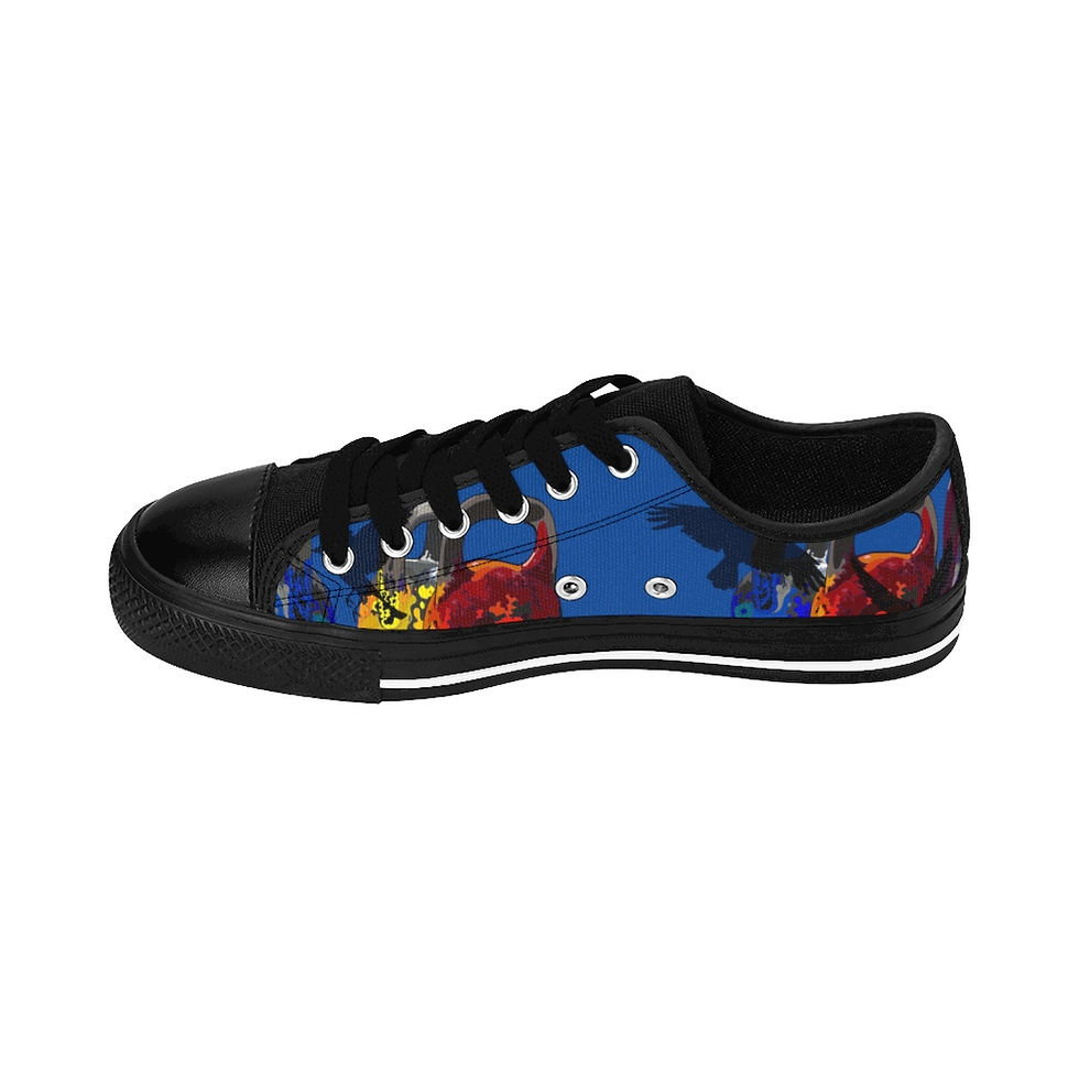 Thumbnail: Kettlebell fly Women's Sneakers - blue