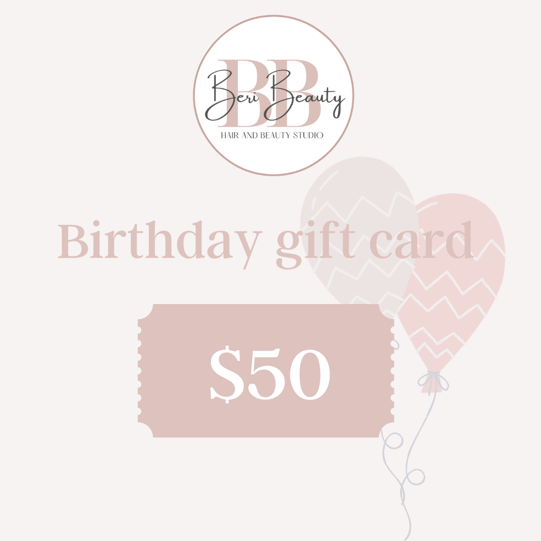 Birthday Gift card- $50