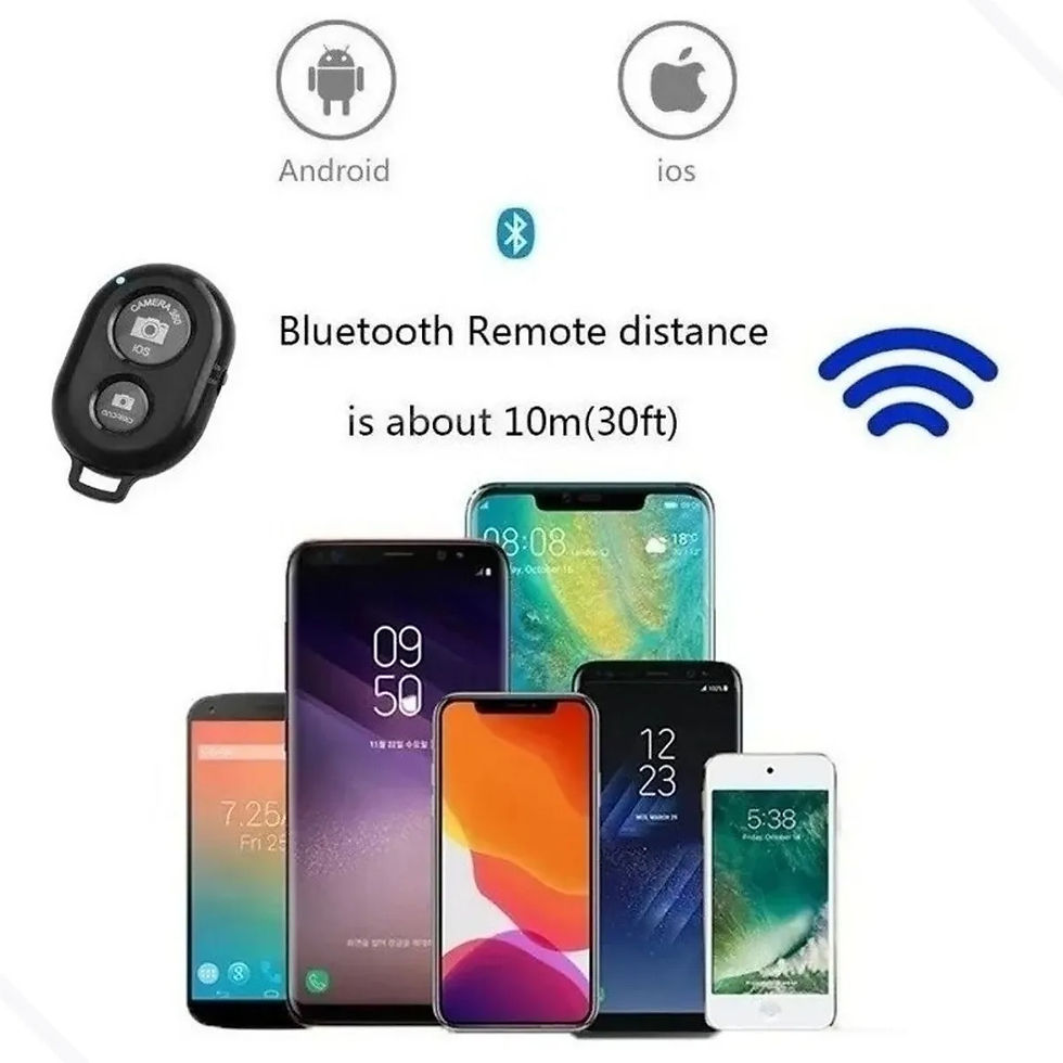 Miniatura: Controle Remoto Bluetooth Shutter Para Tirar Foto
