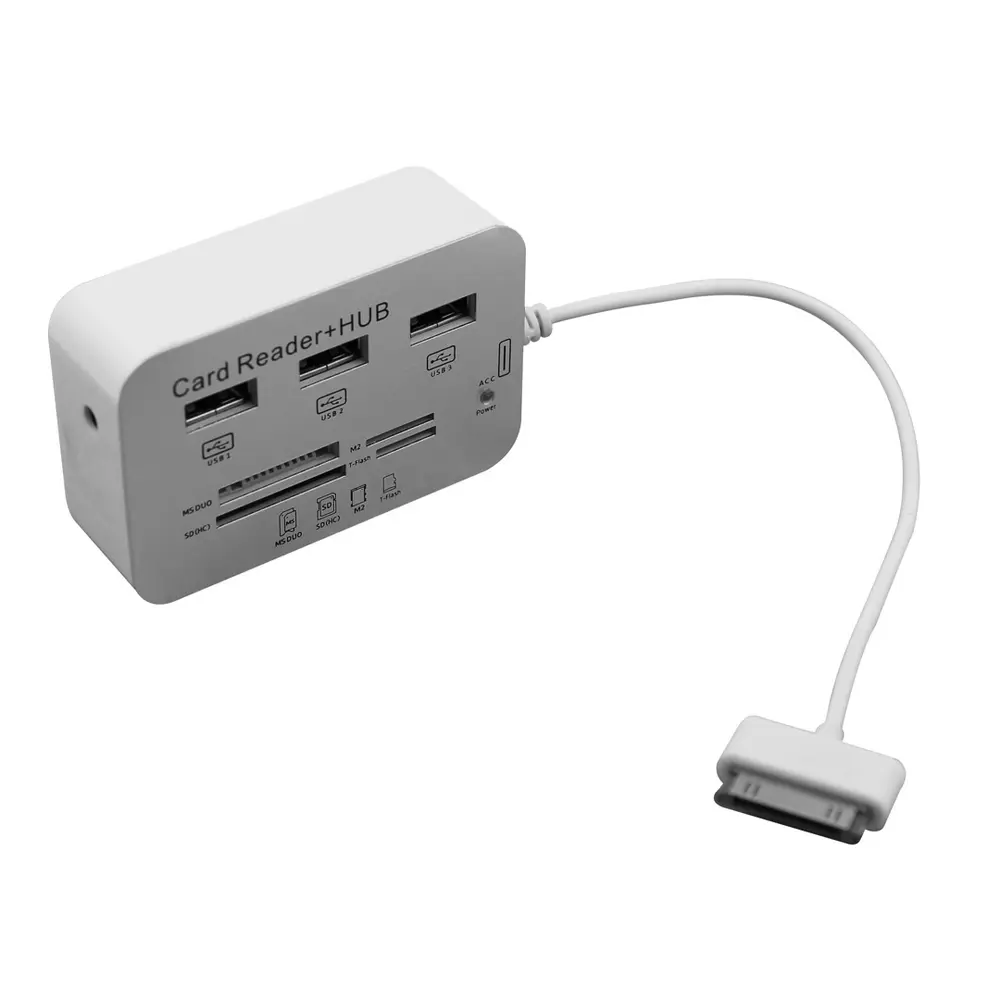 Leitor De Cartao De Memoria Portas Usb Hub IOS iPad