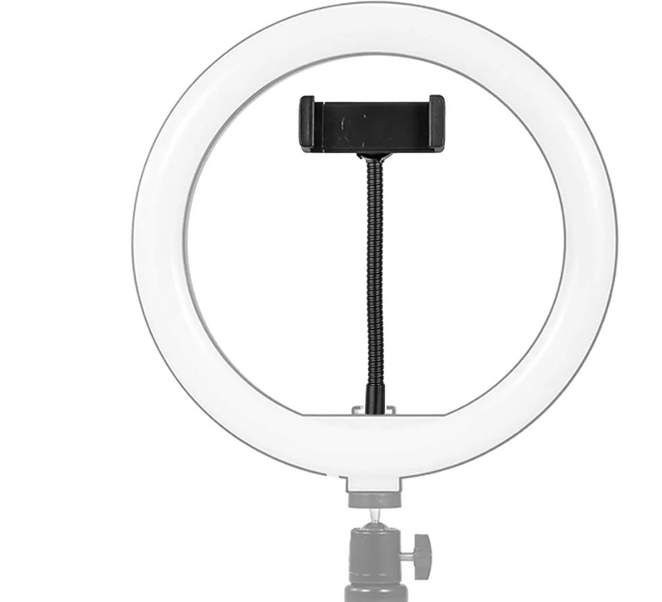 Miniatura: Suporte de braçadeira dobrável para telefone com 1/4 de parafuso de montagem par