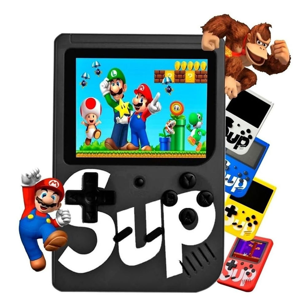 Miniatura: Mini Video Game Portátil Sup C/ 400 jogos + 1 Controle Para 2 Jogadores