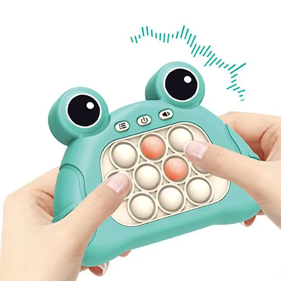 Miniatura: Pop it Eletrônico Com Luz E Som Sapinho