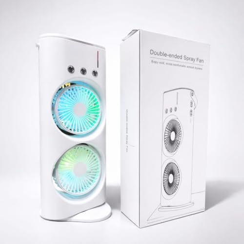 Miniatura: Ventilador Climatizador De Ar Frio Torre Gira 180° Portátil Usb ( Não é Recarreg