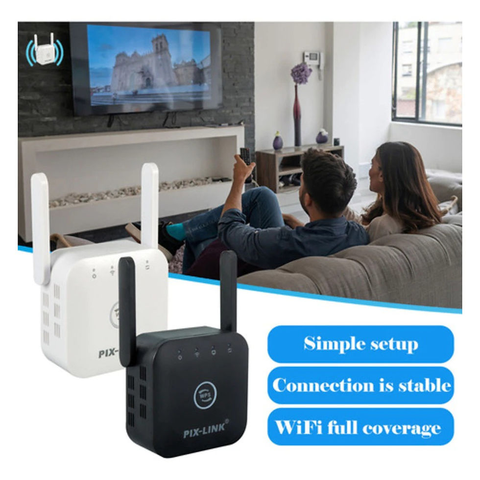 Miniatura: Repetidor e Roteador Wifi 2 Antenas Amplificador De Sinal 2.4g 300 Mbps