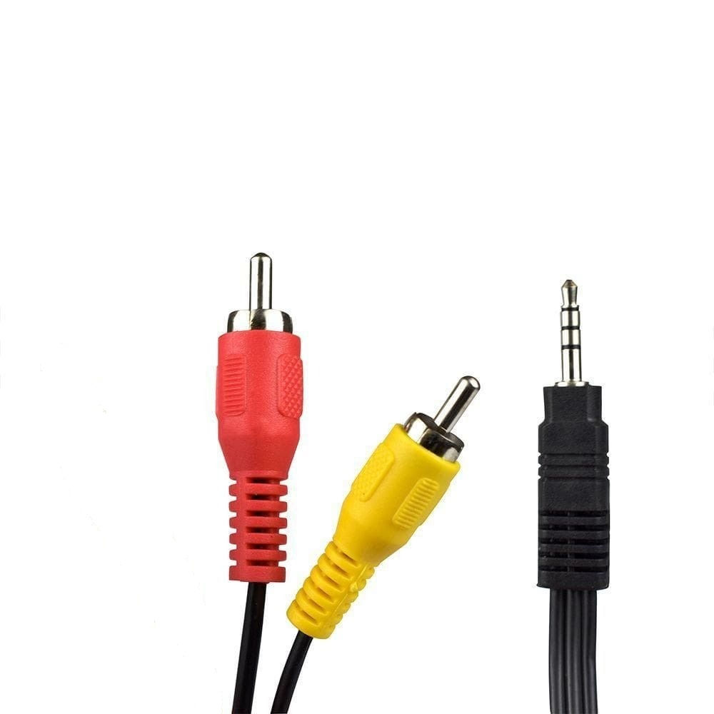 Cabo P2 x RCA/ 2 cores Para Sup game console portátil eOutros