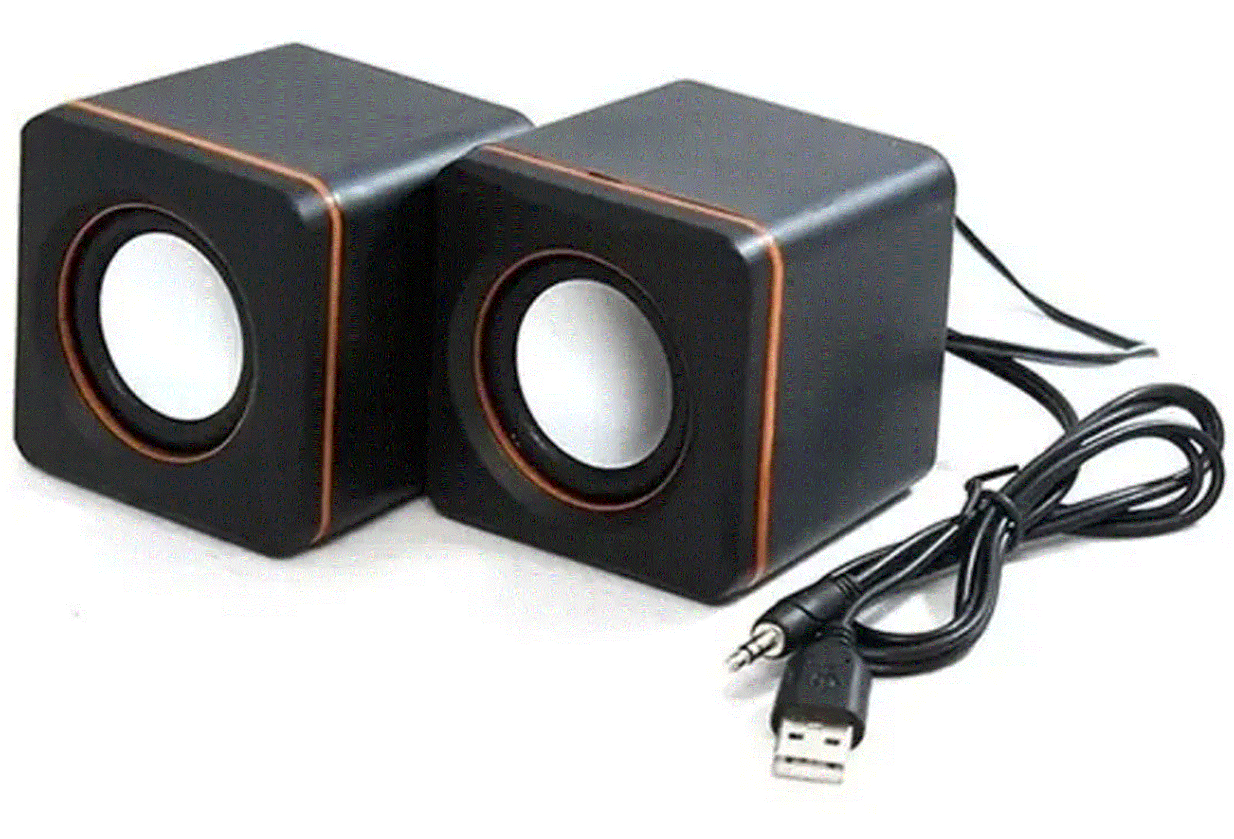 Caixinha De Som Para Computador Notebook Usb P2 Pc 6w - Potencia 6w Rms