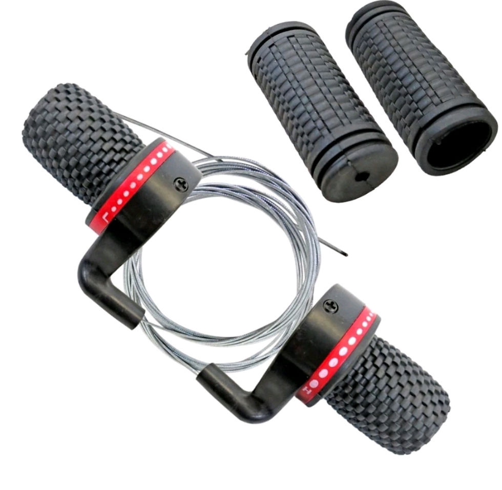 Miniatura: Kit Cambio MTB 18/21V Alavanca GRIP SHIFT + Cambio Diant+ Cambio Trazeiro