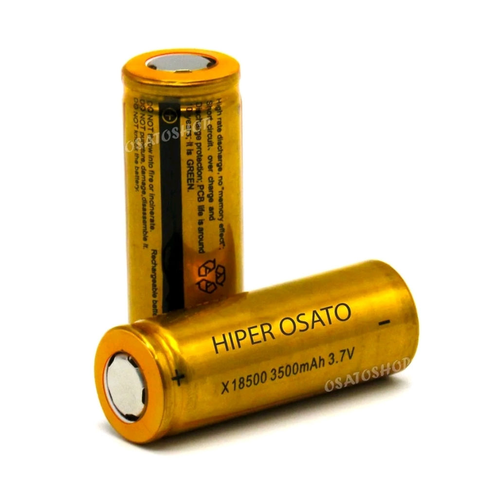 Bateria Li-,ion Recarregável 18500 3.7v