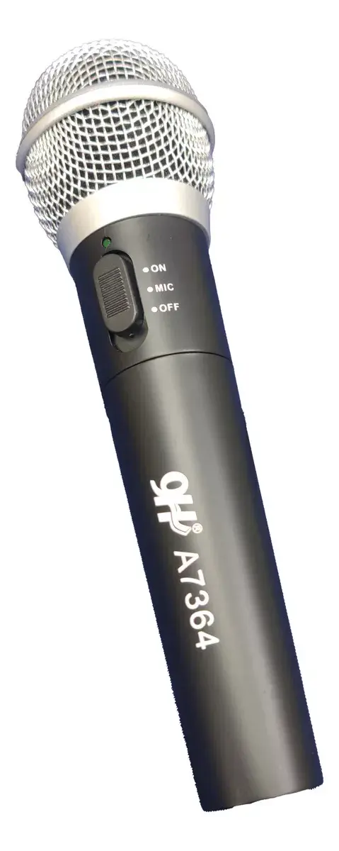 Miniatura: Microfone Com Fio Cor Preto