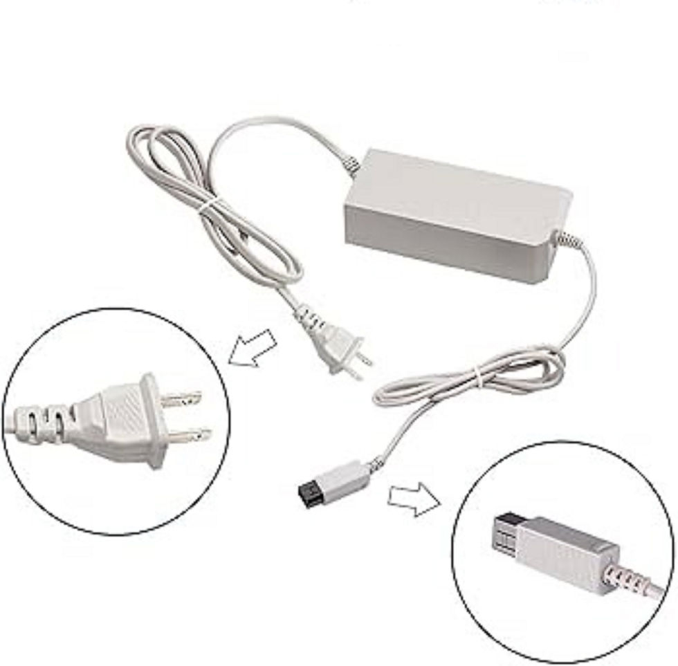 Miniatura: Fonte Carregador Energia Adaptador Nintendo Wii 110V-220V Ac