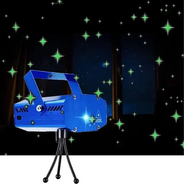 Mini Projetor Luz Palco  Usb Alimentado Estrelas/ Coracão Romântic bivolt