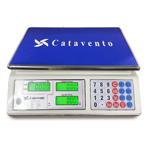 Miniatura: Balança  Digital Comercial Calculo de Preço / 40kg Energia E Bateria