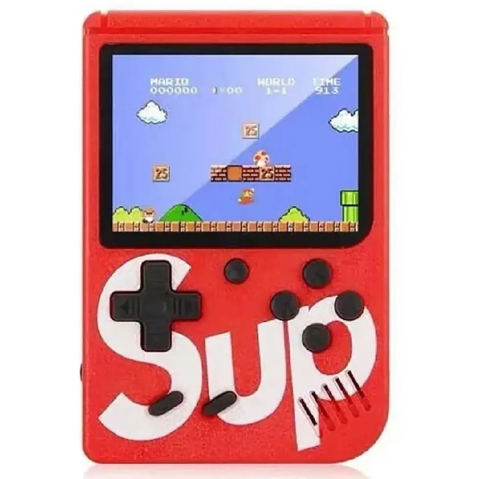 Miniatura: Mini Video Game Portátil Sup C/ 400 jogos + 1 Controle Para 2 Jogadores