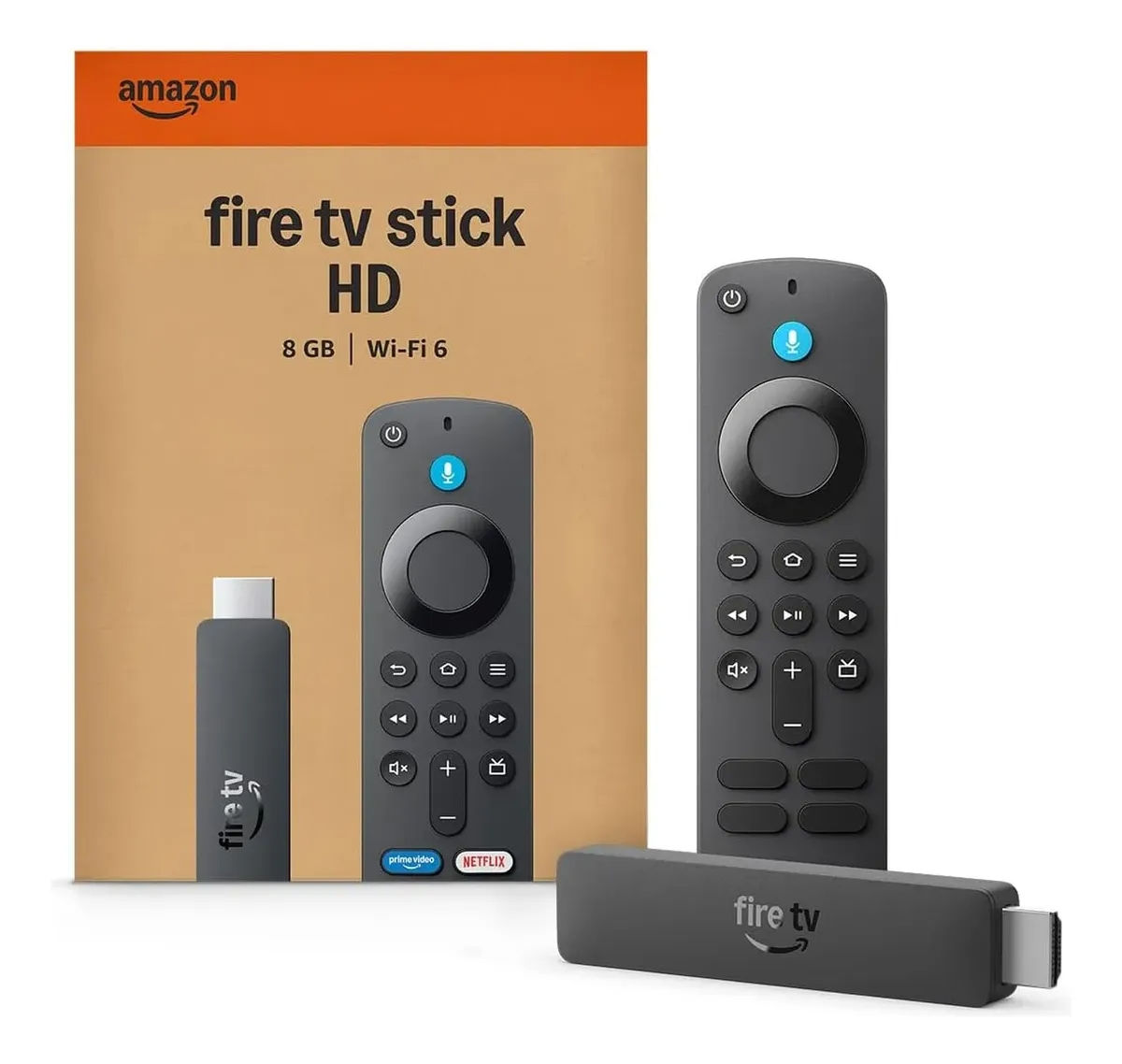 Fire Tv Stick Amazon Wfi 6 Alexa Full Hd 8gb Controle Remoto Voz