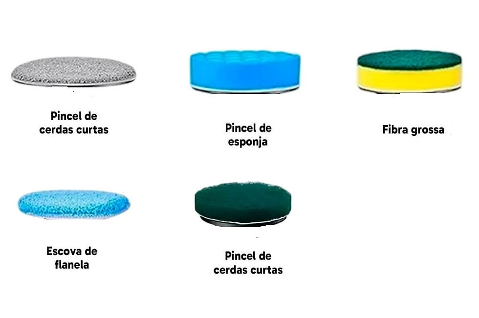 Miniatura: Acessórios para escova Eletrica 9em1