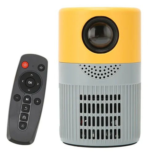 Mini Projetor Portátil 3000 Lúmens 100pol Som Embutido Hdmi