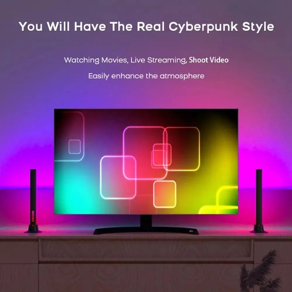 Miniatura: Kit 2 Barras De Luzes Led Rgb Music Sync Iluminação Ambiente