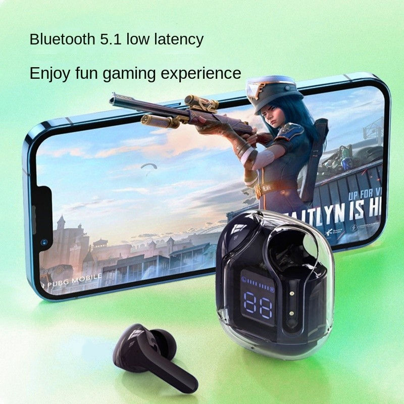 Miniatura: Fone De Ouvido Sem Fio Bluetooth 5.3 Ruído Cancelando Fones Com Microfo