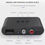 Miniatura: Receptor De Áudio Usb Tipo-c Bluetooth 5.0 Nfc Com P2 E Rca