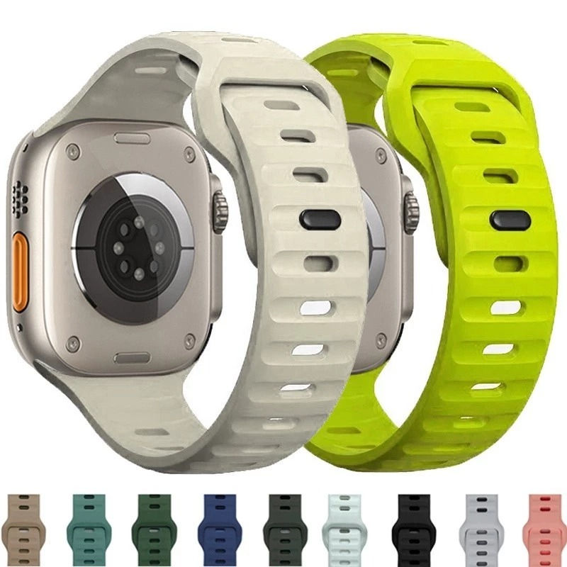 Miniatura: Pulseira Oceano Ultra W68 W69 Ultra 9 Pro Laranja 42-49mm