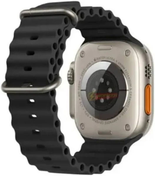 Miniatura: Pulseira Oceano Ultra W68 W69 Ultra 9 Pro Laranja 42-49mm