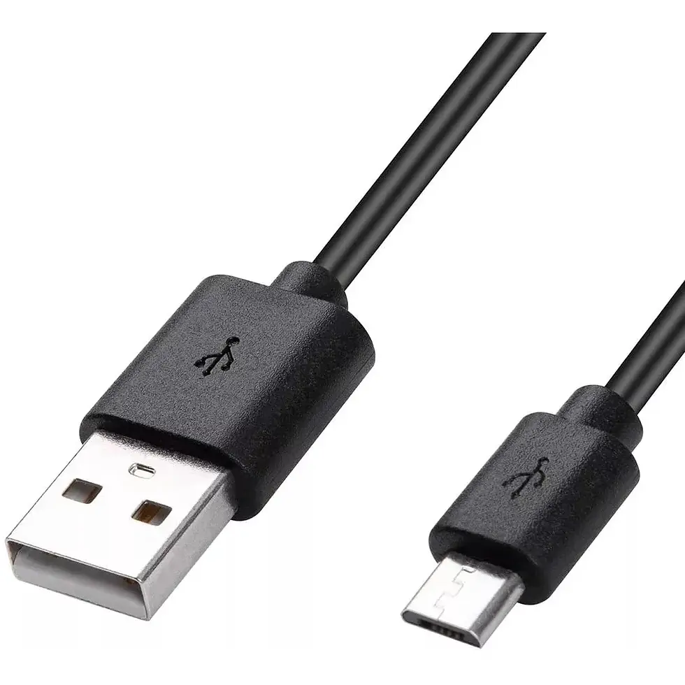 Miniatura: Cabo Carregador Pequeno Micro USB  25cm para Android e Outros Dispositivos