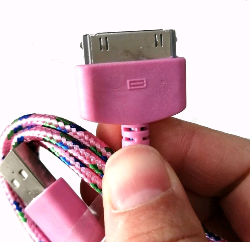 Miniatura: Cabo usb para  IOS.  4 tecido colorido  1 metro