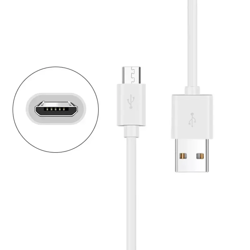Miniatura: Cabo Carregador Pequeno Micro USB  25cm para Android e Outros Dispositivos