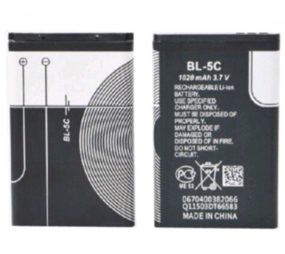 Bateria Bl-5c 3.7v 1020mah Bl5c 3.8wh Recarregavel Caixa Som