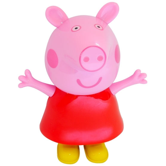 Mini Caixa de Som do Personagem Peppa Pig com Entrada para Pendrive Cartão de Me