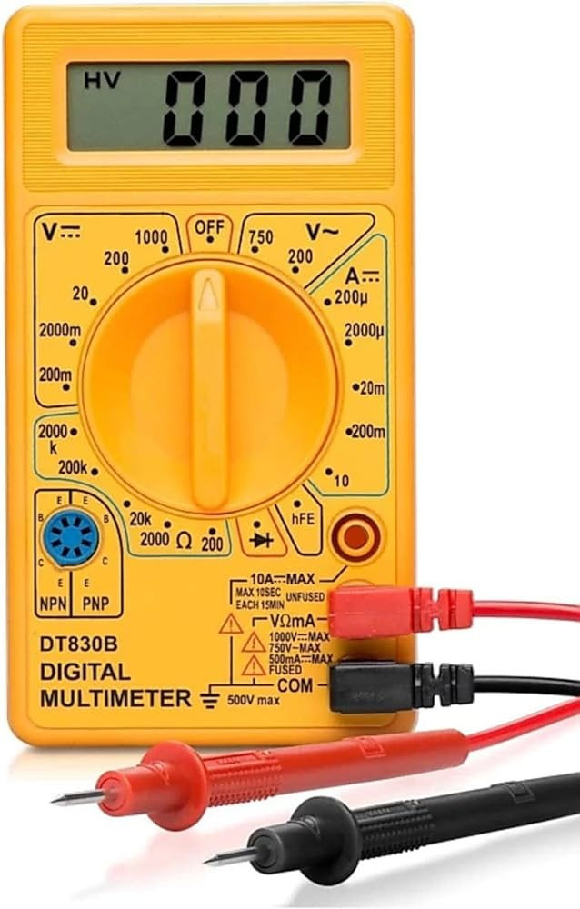 Miniatura: Multímetro Portátil De Bolso,Multímetro Digital DT-832,  Portatil