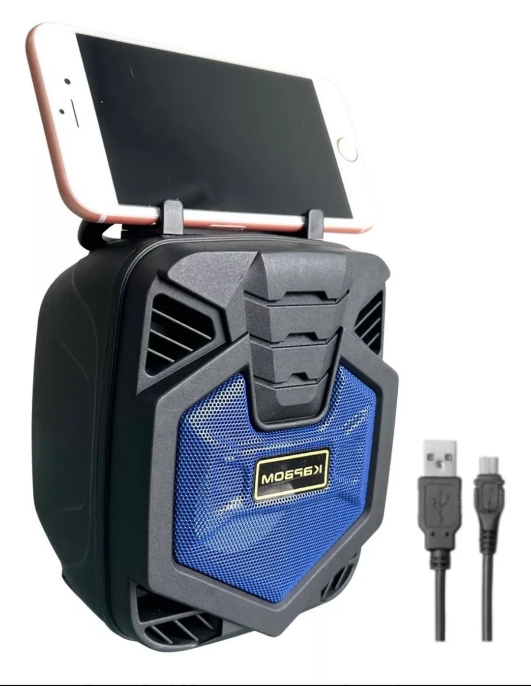 Caixinha De Som Bluetooth Potente 8w  Bluetooth/Fm , Usb E Sd Card