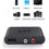 Miniatura: Receptor De Áudio Usb Tipo-c Bluetooth 5.0 Nfc Com P2 E Rca