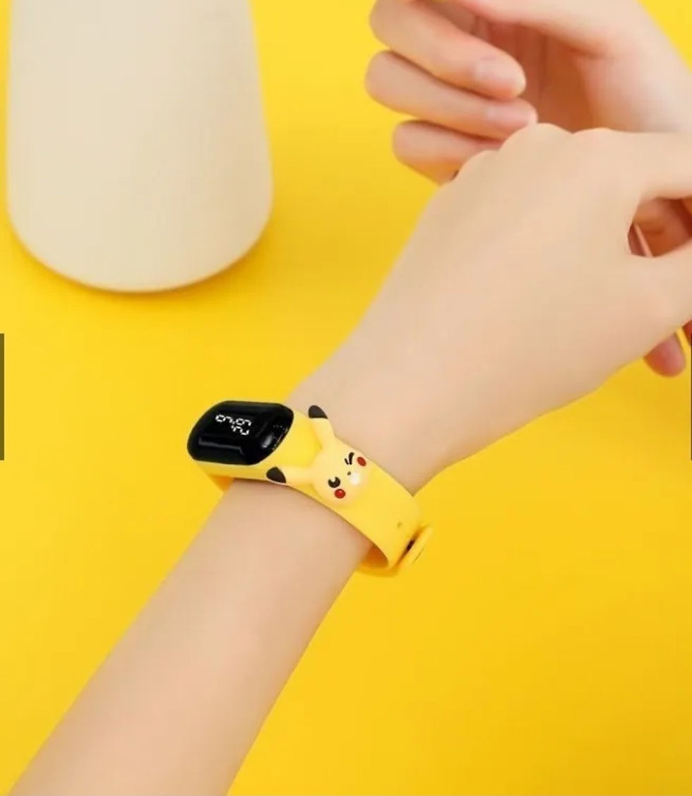 Miniatura: Relogio  Infantil  Digital Led À Prova D 'água Pulseira Disney