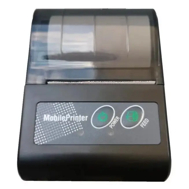Miniatura: Mini impressora Térmica 58mm  Recarregável  sem fio bluetooth android e IOS