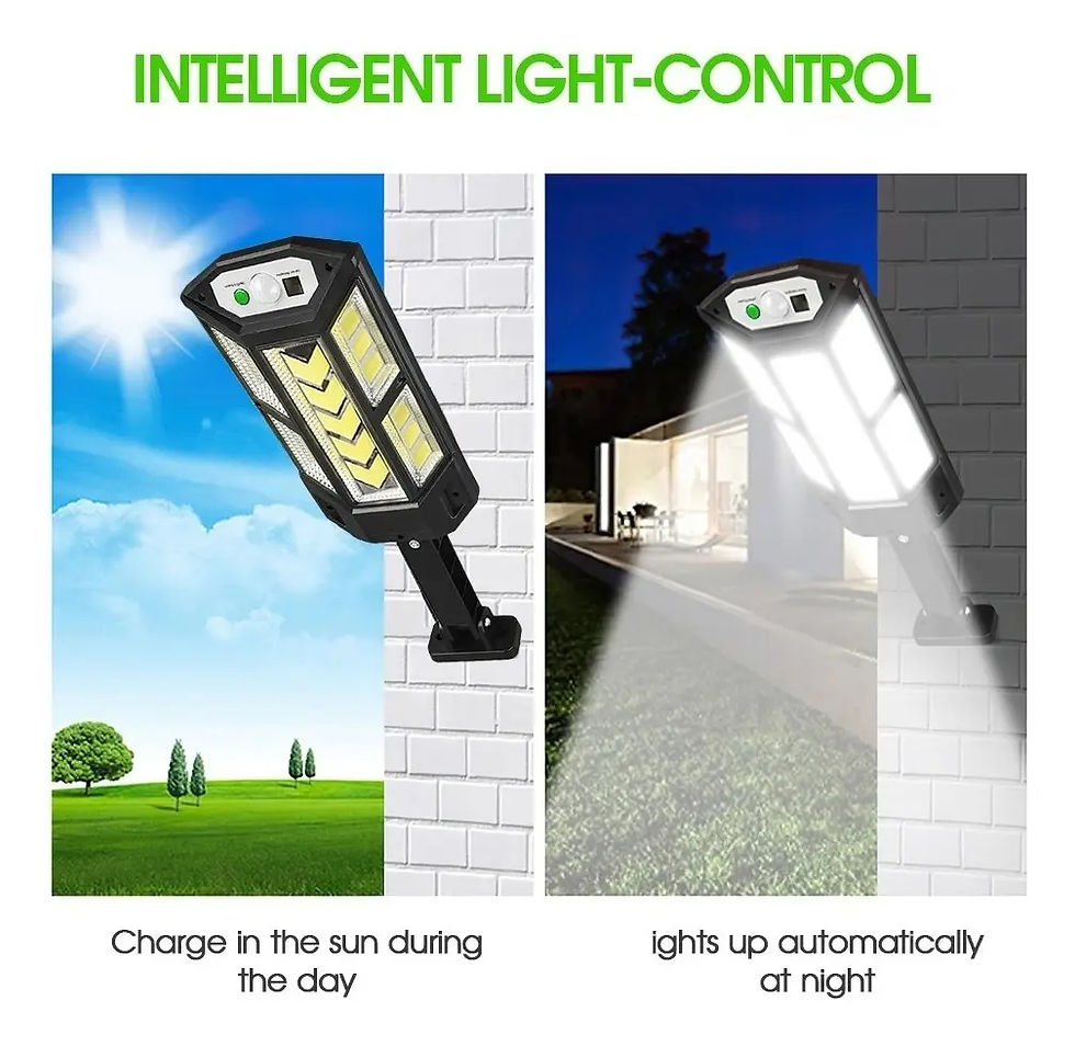 Miniatura: Controle Remoto  Para Luminária Sensor Solar Refletor Led Poste Rua Parede