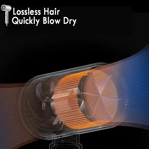 Miniatura: Secador De Cabelo Supersonico Hair Drier 800w -XR-8860 127v