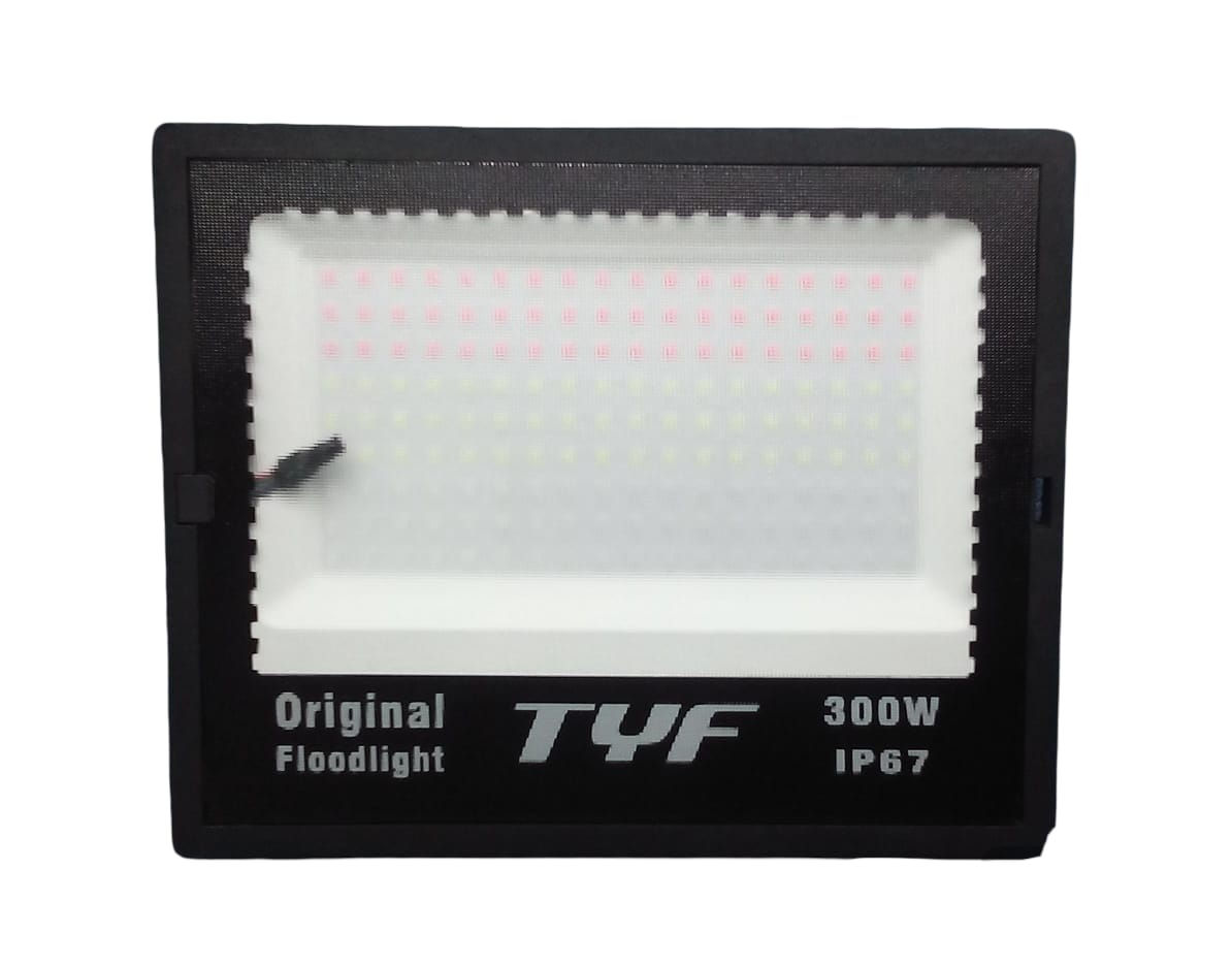 Refletor Piscante 3 Cores 300w Prova d'água Para Festas/Fachada Bivolt