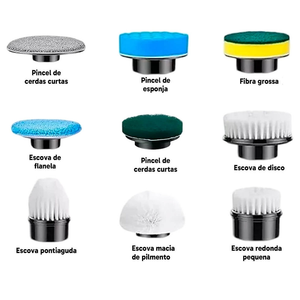 Miniatura: Acessórios para escova Eletrica 9em1