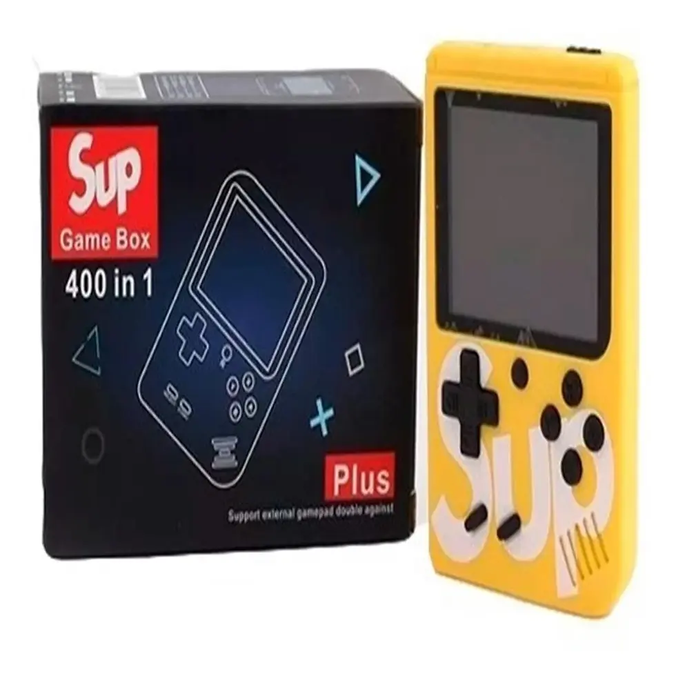 Miniatura: Mini Video Game Portátil Sup C/ 400 jogos + 1 Controle Para 2 Jogadores