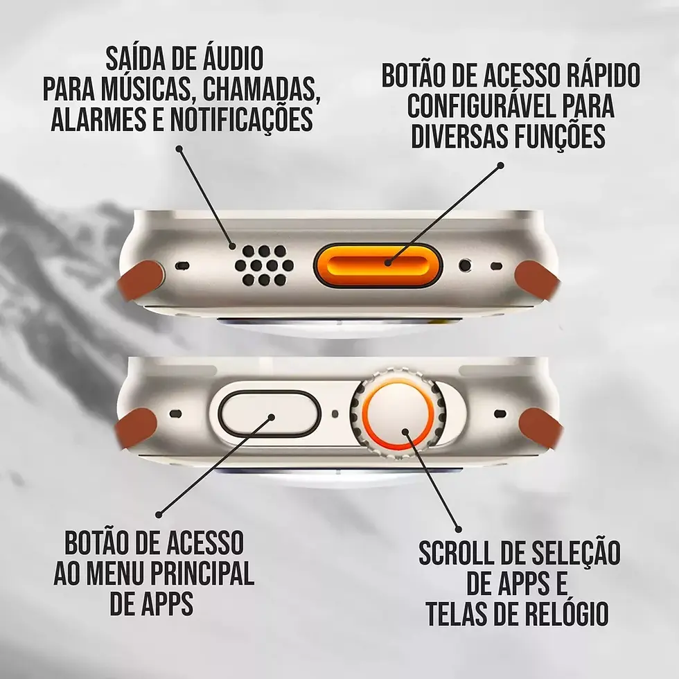 Miniatura: SmartWatch T-Ultra 2 Relógio inteligente T Ultra série 2 49mm unisex tela amoled