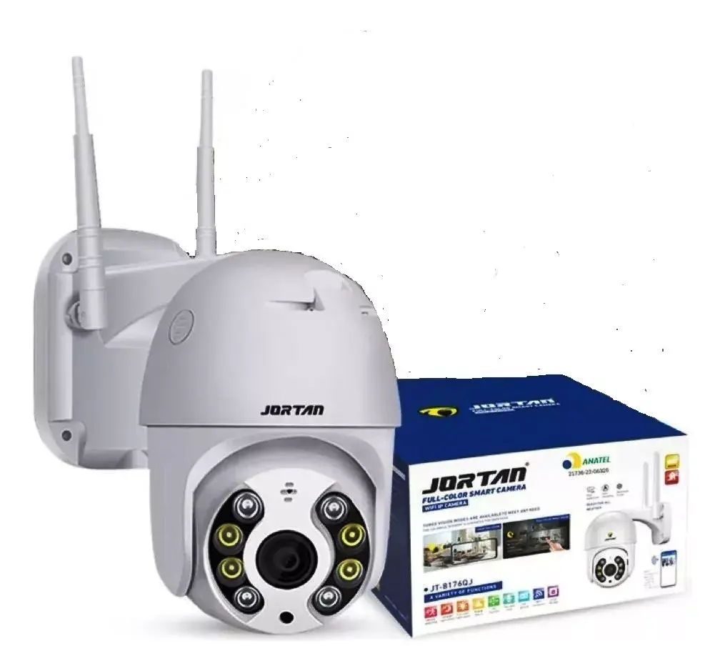 Camera De Segurança Wifi Sem Fio Full Hd Visão Noturna-A Prova d'Água