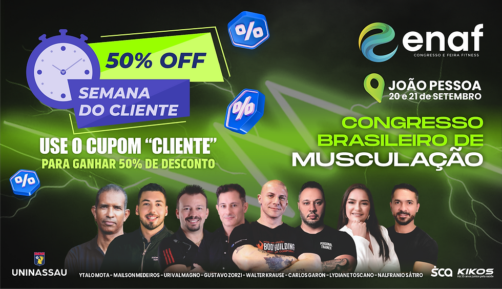 JOÃO PESSOA-PB - Congresso Brasileiro de Musculação (2025)