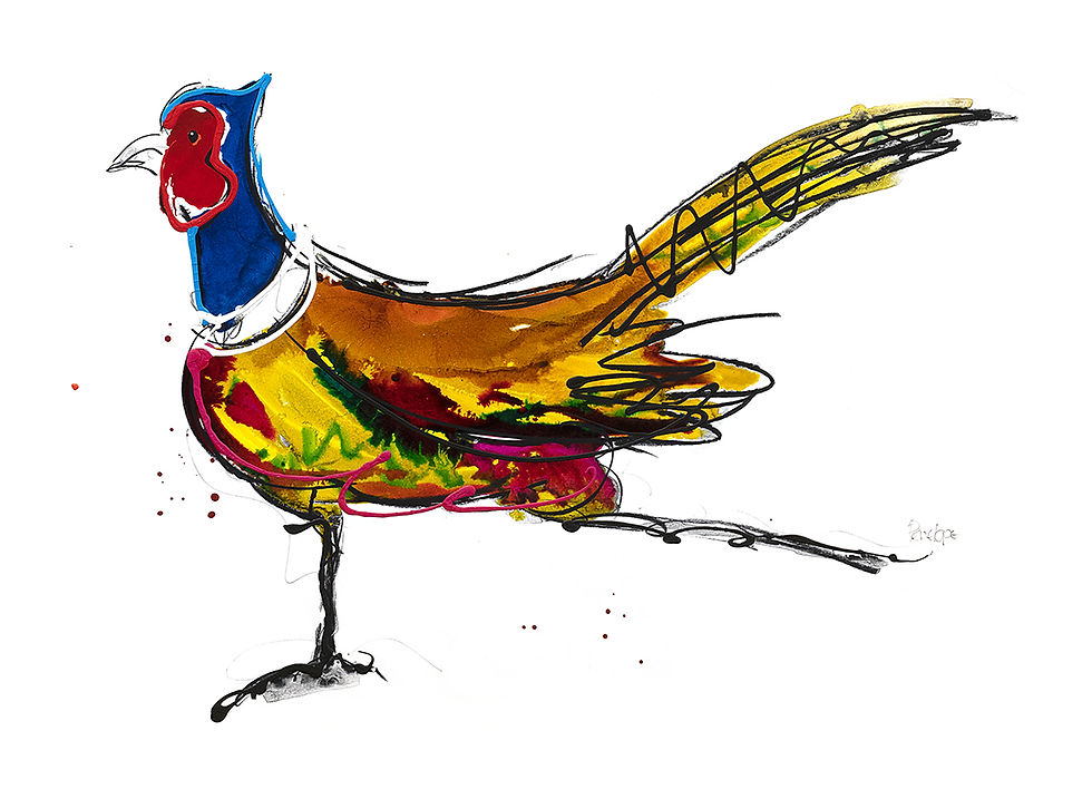 Out of My Way. Pheasant