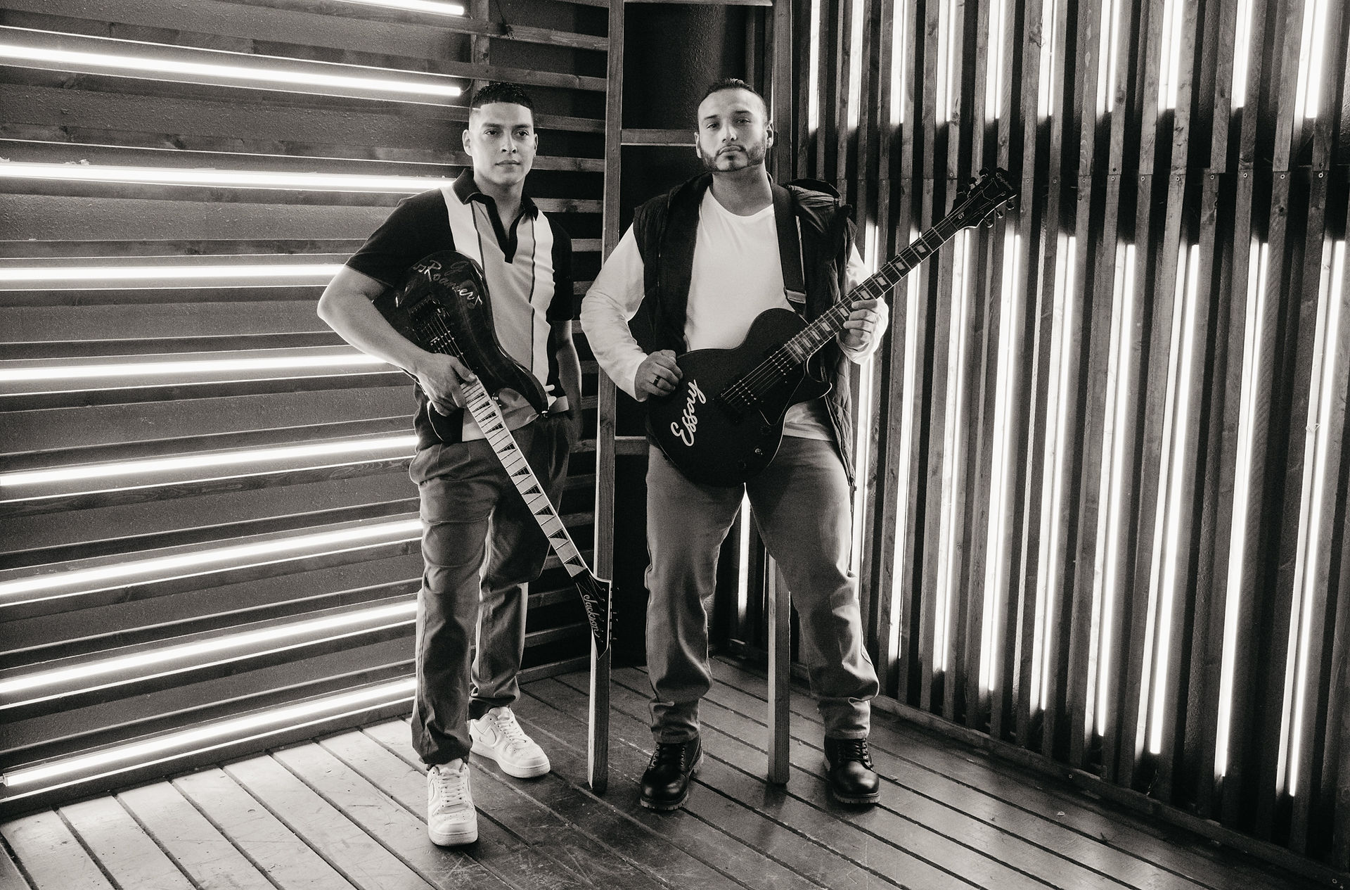 Band portraits in Los Angeles photography studio