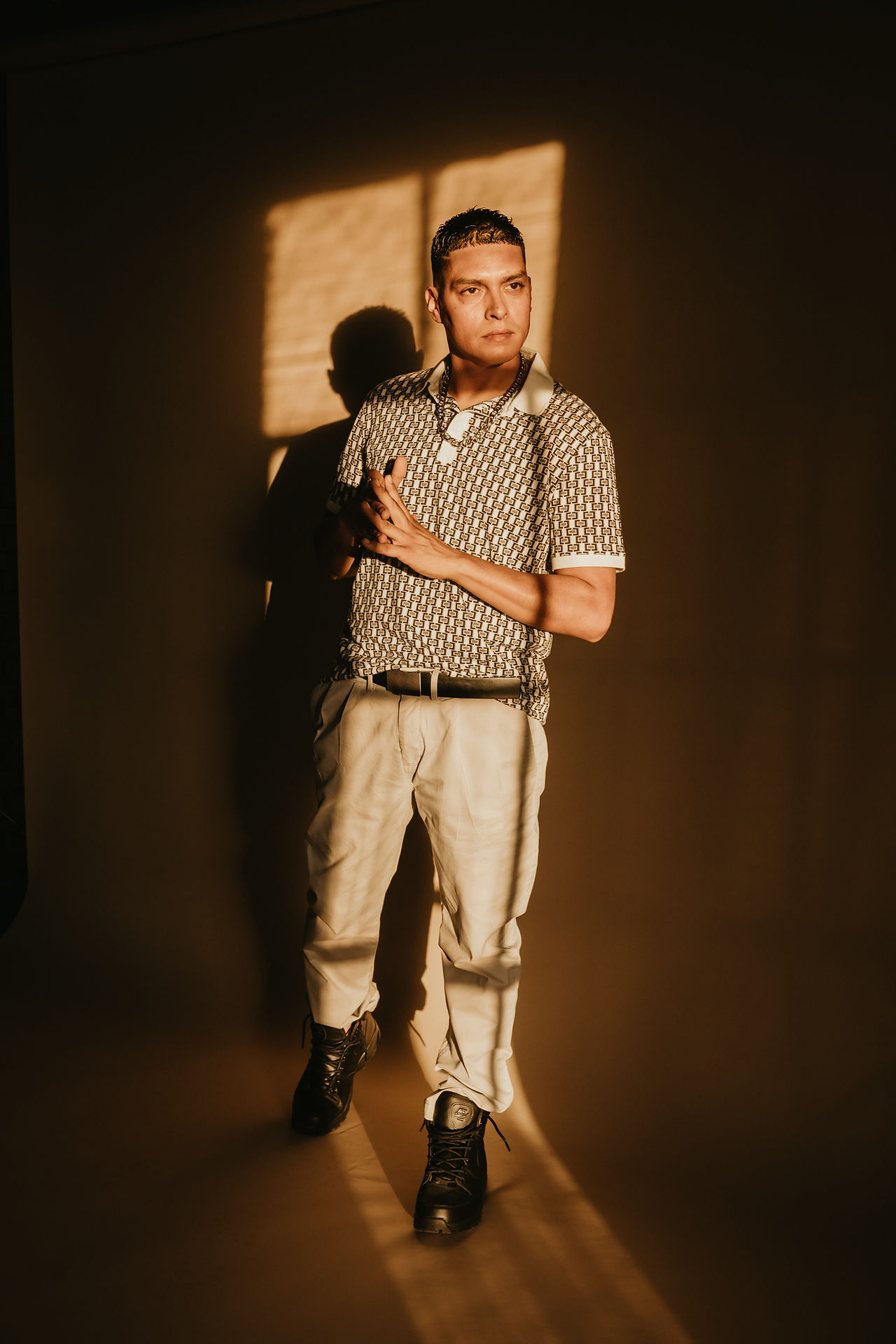 Social media content creation photoshoot in Los Angeles with Gabriel Roamer