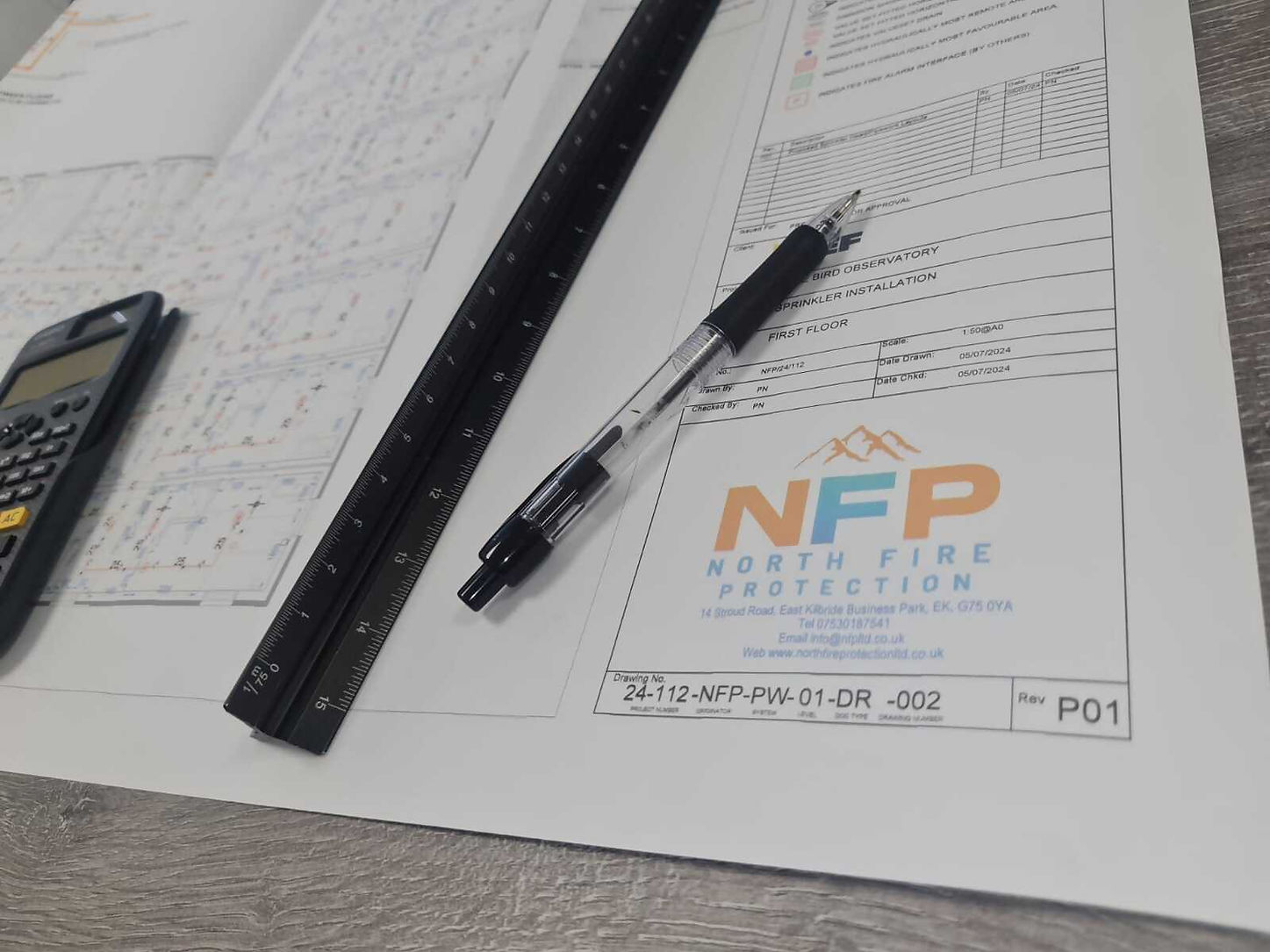 NFP Fire system plans