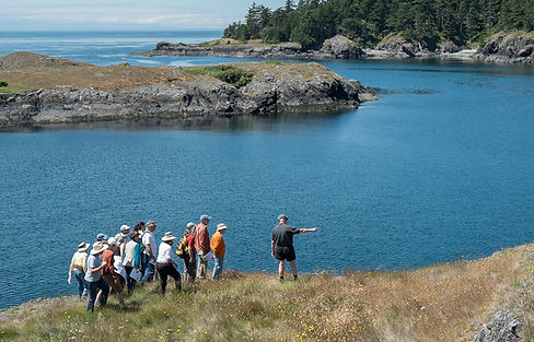 Over the hike on Lopez Island